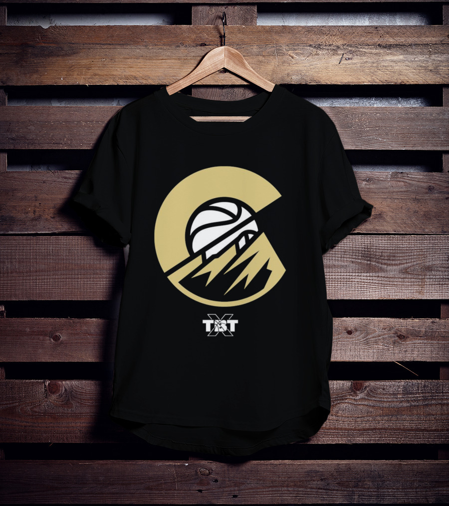 TBT Team Colorado Basketball Mountain T-Shirt