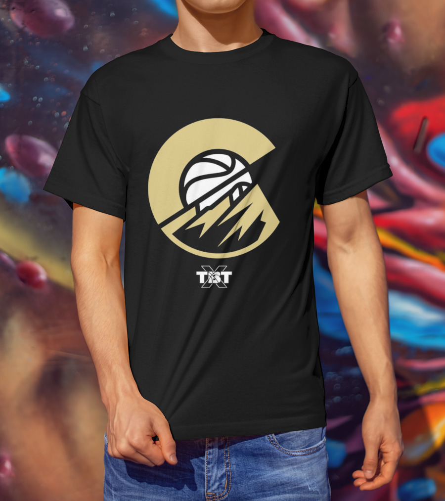 TBT Team Colorado Basketball Mountain T-Shirt