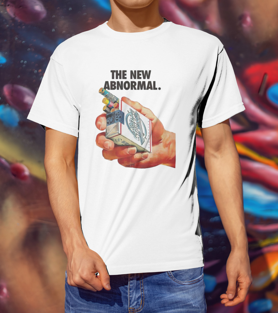 The Strokes The New Abnormal Album Cover Artwork Hand Holding Cigarette Box T-Shirt