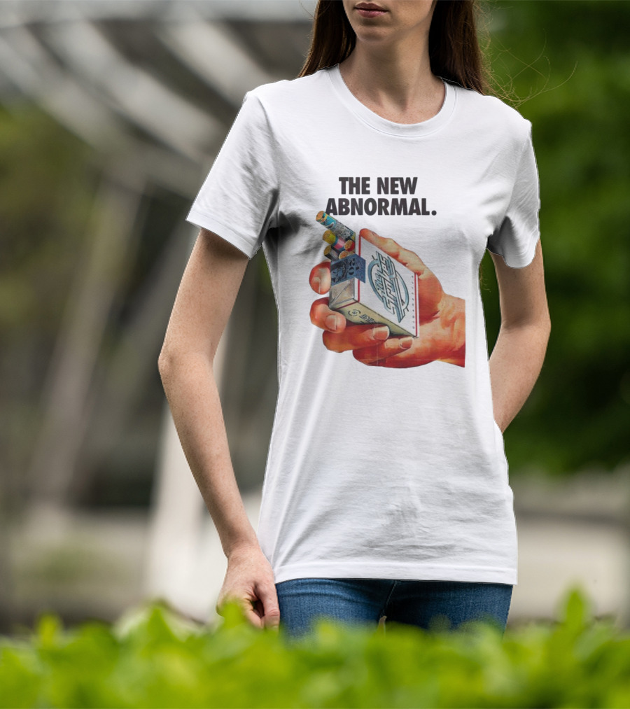 The Strokes The New Abnormal Album Cover Artwork Hand Holding Cigarette Box T-Shirt