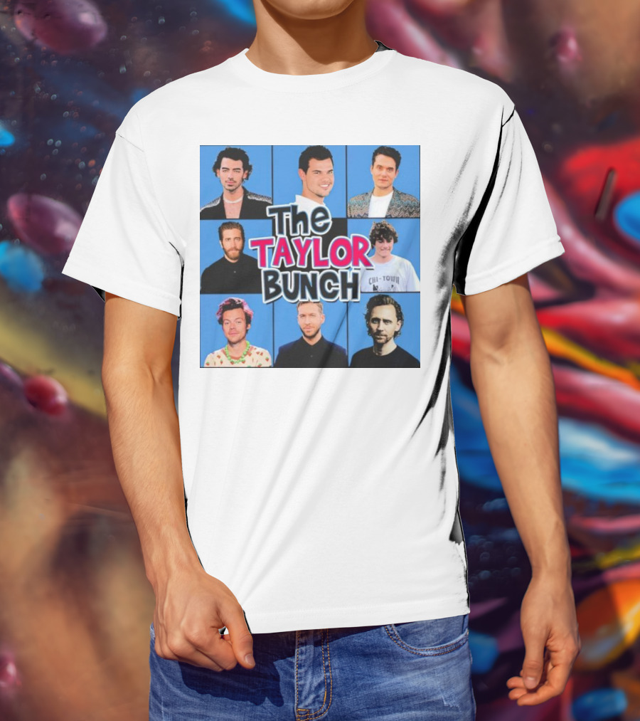 The Taylor Bunch Nine-Person Collage T-Shirt
