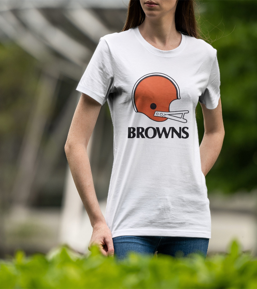 Cleveland Browns Helmet Browns T-Shirt