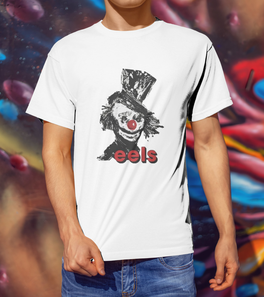 Eels Creepy Clown Art Band Merchandise T-Shirt