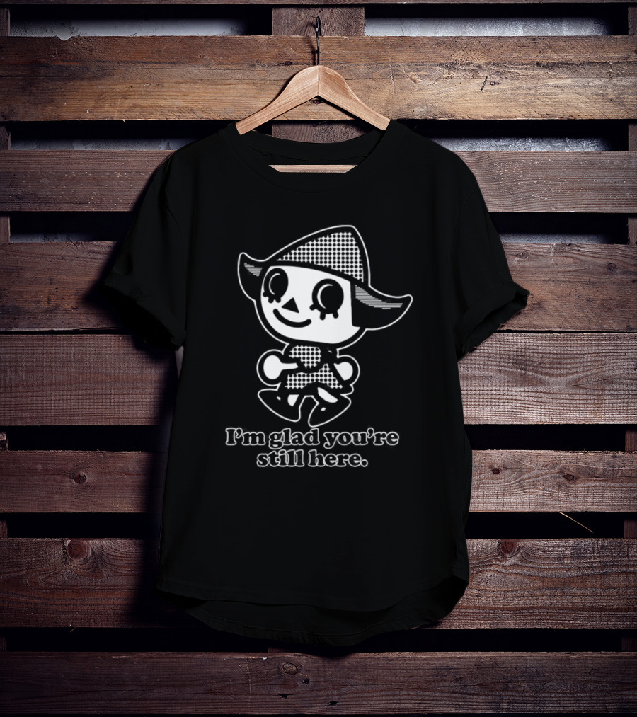 Animal Crossing Inspired 'I’m Glad You’re Still Here' Villager T-Shirt