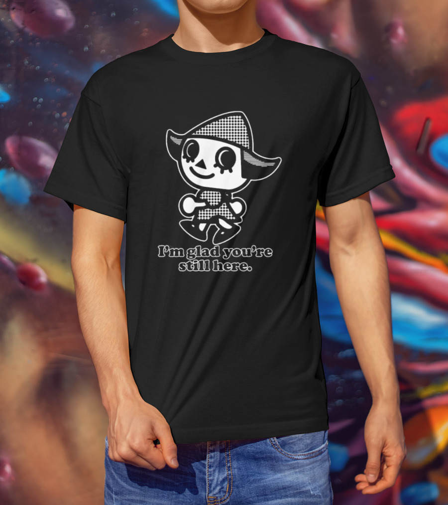 Animal Crossing Inspired 'I’m Glad You’re Still Here' Villager T-Shirt