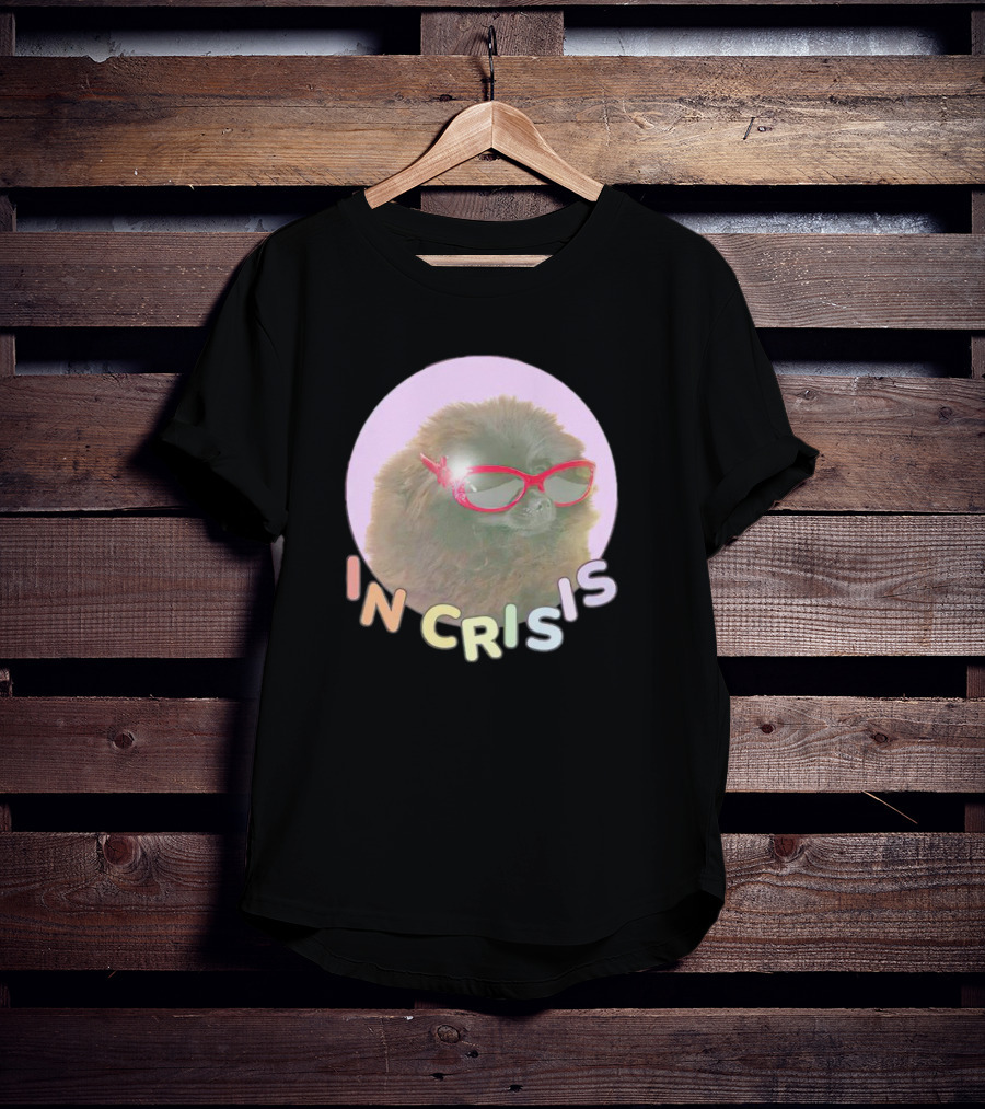 Dog In Crisis With Glasses T-Shirt