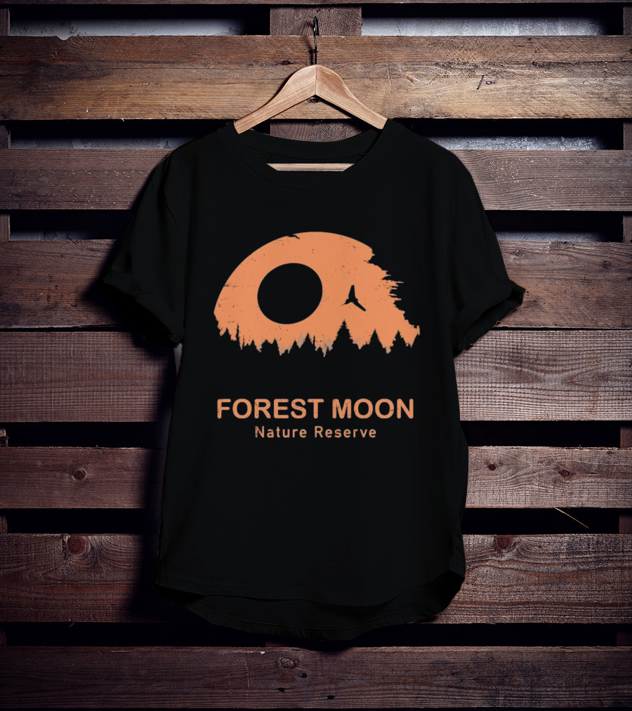 Forest Moon Nature Reserve Endor And The Death Star Return Of The Jedi T-Shirt