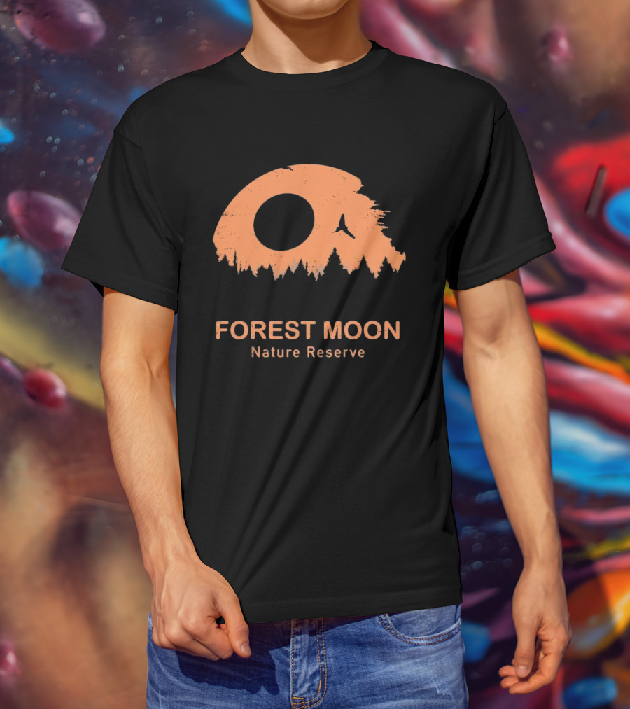 Forest Moon Nature Reserve Endor And The Death Star Return Of The Jedi T-Shirt