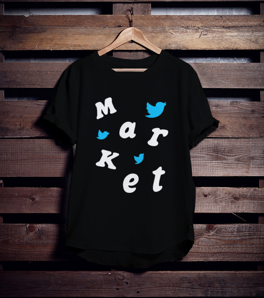 Market Twitter Bird T-Shirt