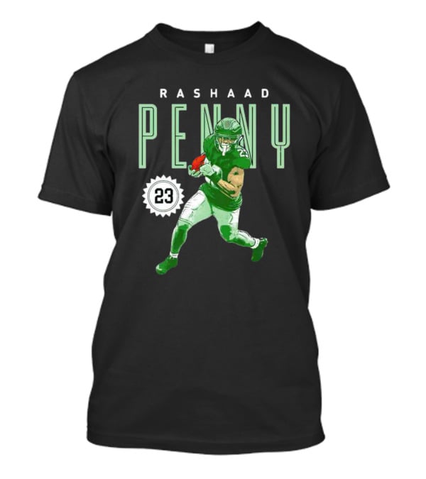 Rashaad Penny Philadelphia 23 Football Run T-Shirt