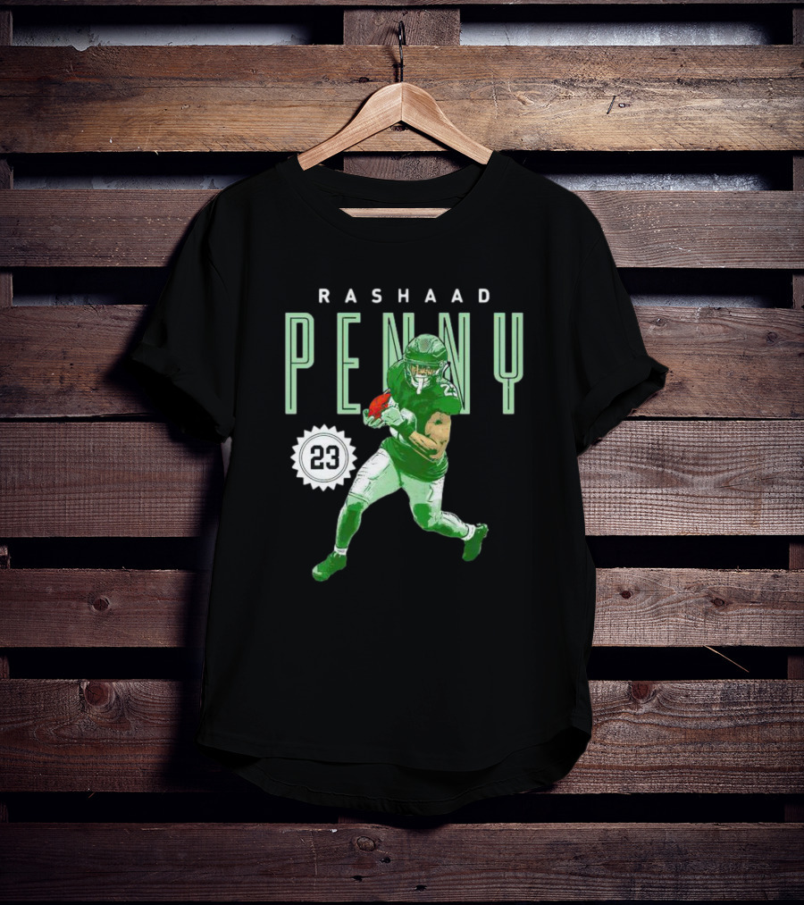 Rashaad Penny Philadelphia 23 Football Run T-Shirt