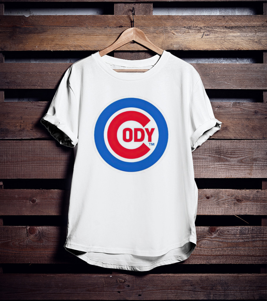 Chicago Cubs Cody Logo Circle Emblem T-Shirt