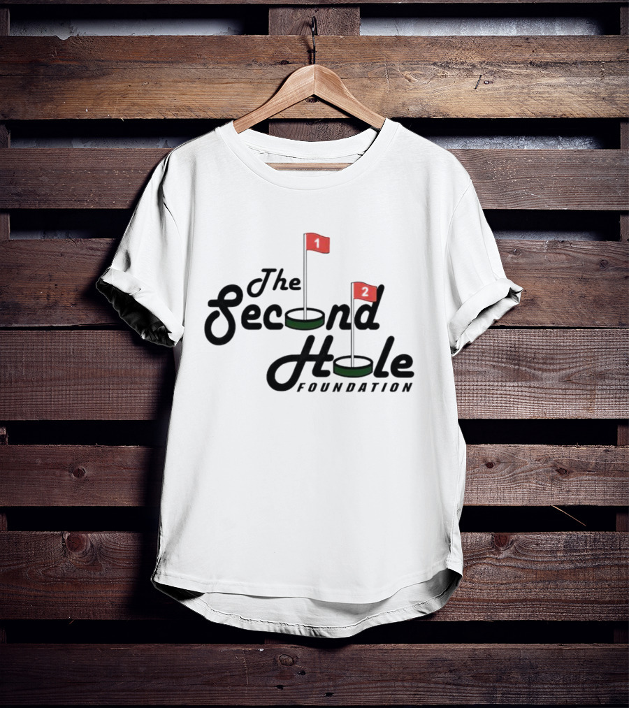 The Second Hole Foundation Golf Flags One And Two T-Shirt