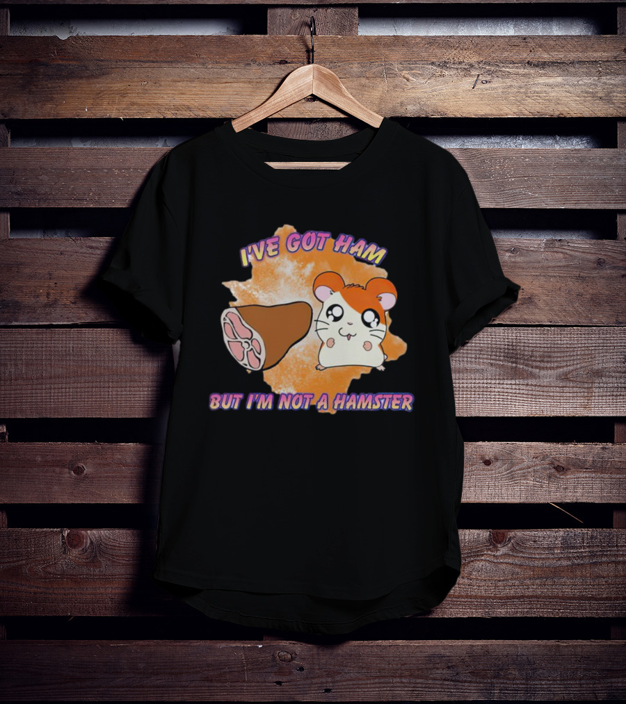 I've Got Ham Funny Cartoon Hamster Joke T-Shirt