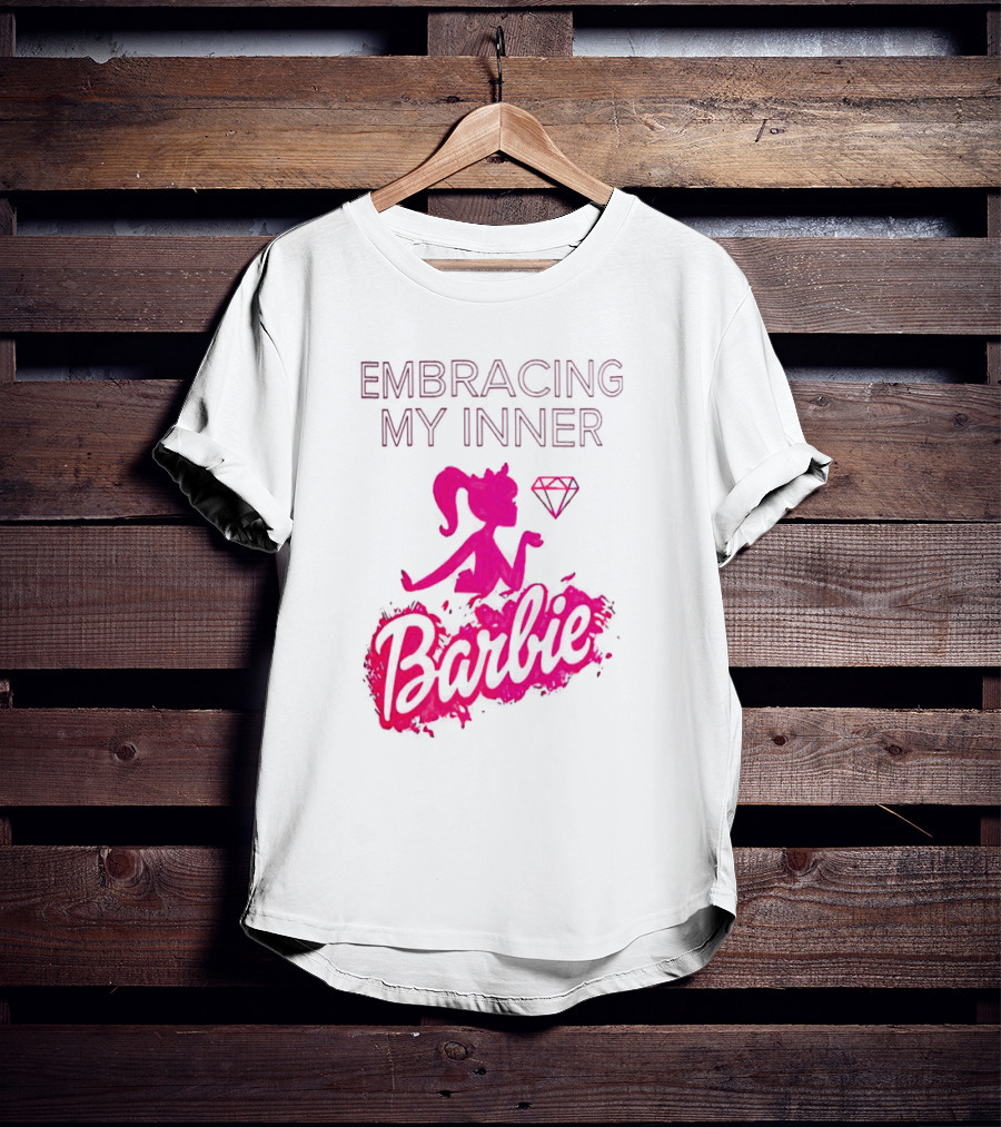 Embracing My Inner Barbie Pink Diamond T-Shirt