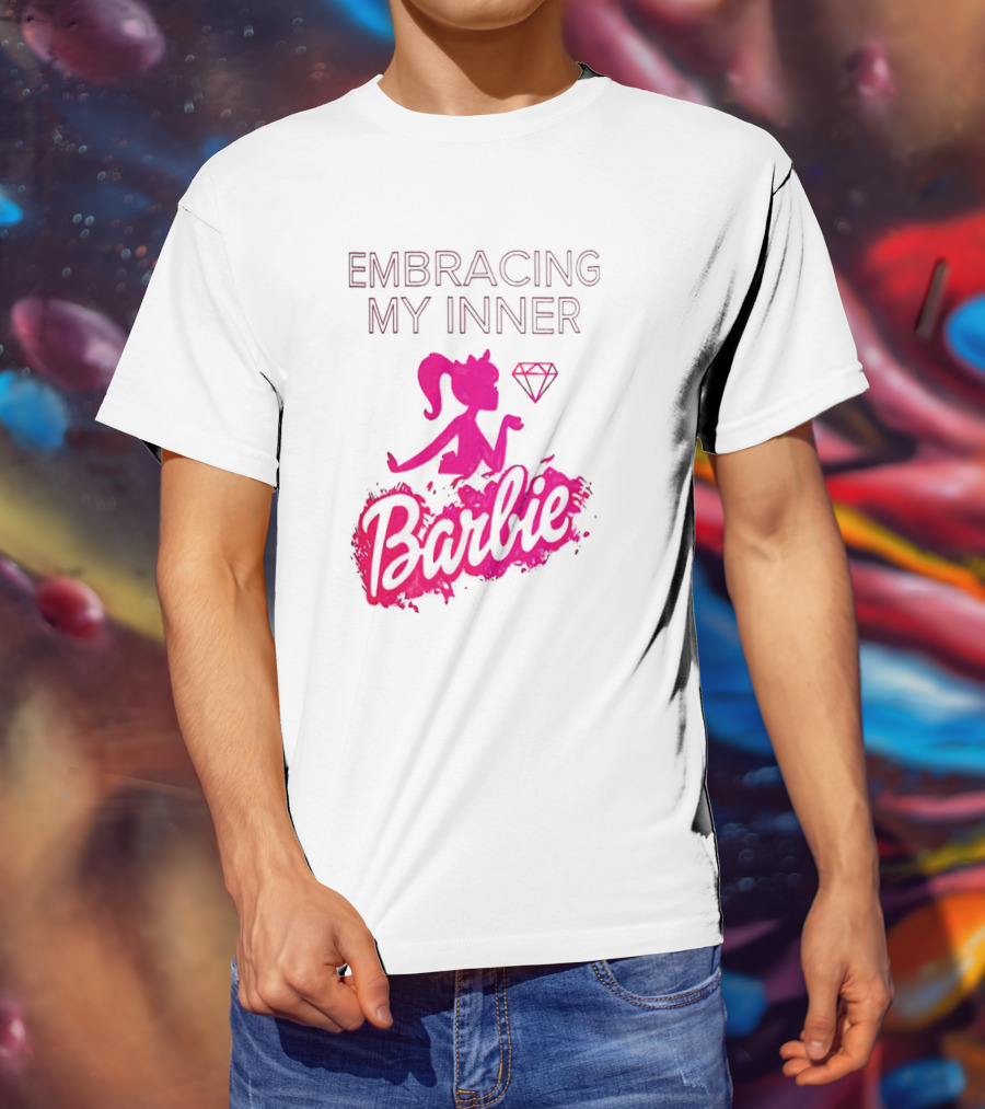Embracing My Inner Barbie Pink Diamond T-Shirt