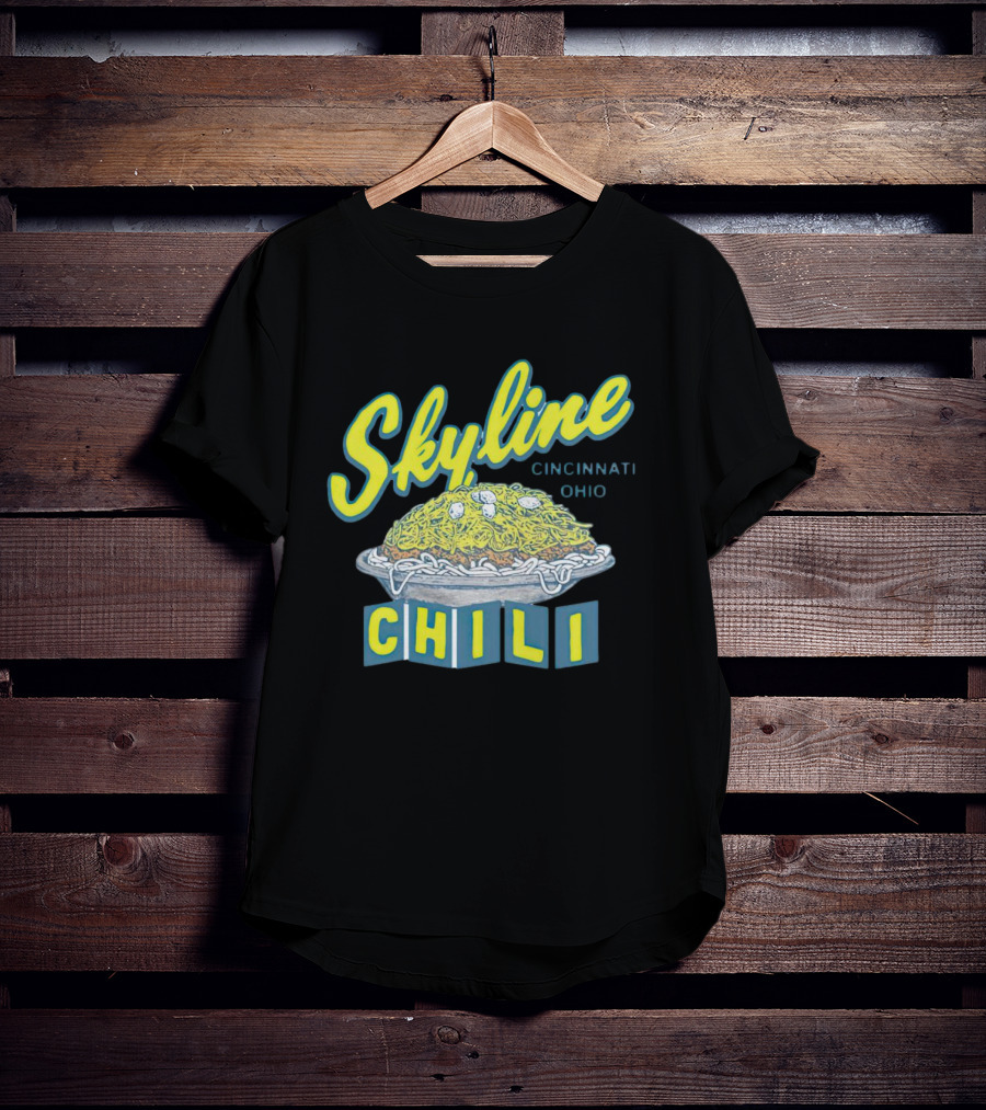 Skyline Chili Cincinnati Ohio Noodle Bowl T-Shirt