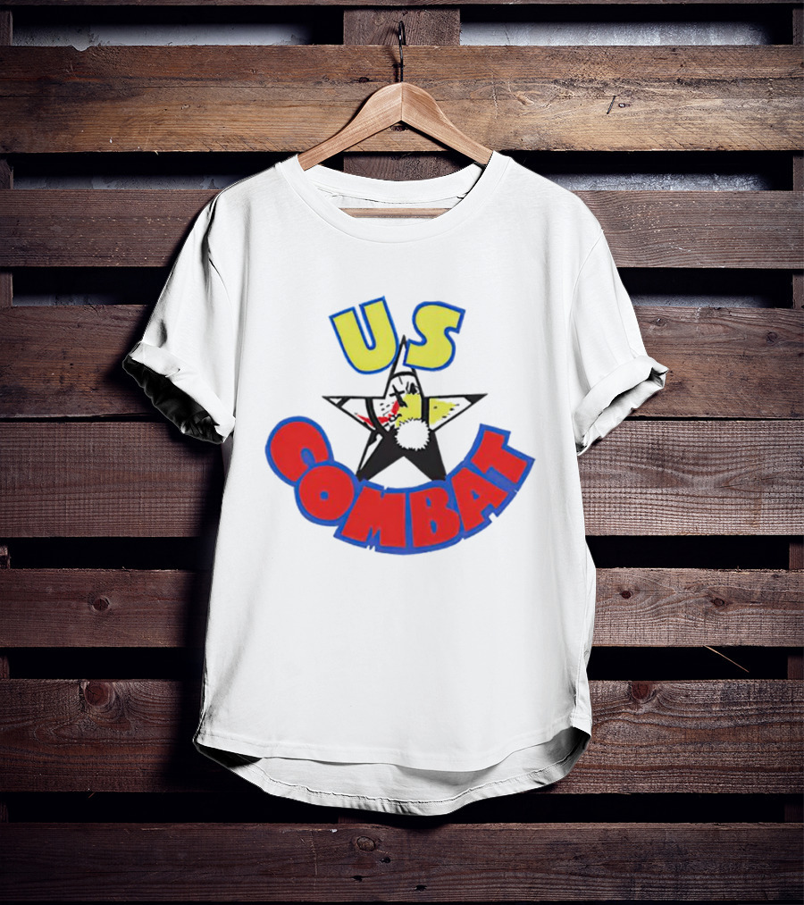 US Combat Star Fighter Power T-Shirt