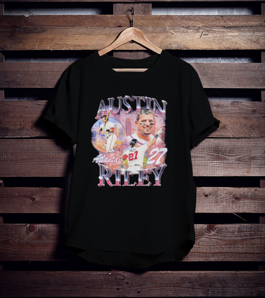 Austin Riley Atlanta 27 Baseball T-Shirt