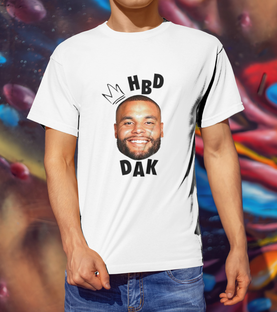 HBD Dak Prescott Birthday Celebration Iconic T-Shirt
