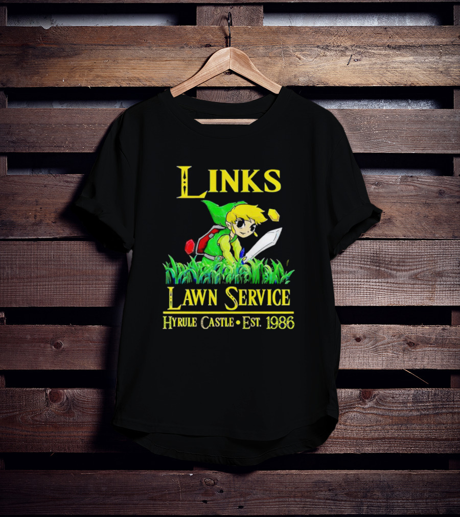 Links Lawn Service Hyrule Castle Est. 1986 T-Shirt
