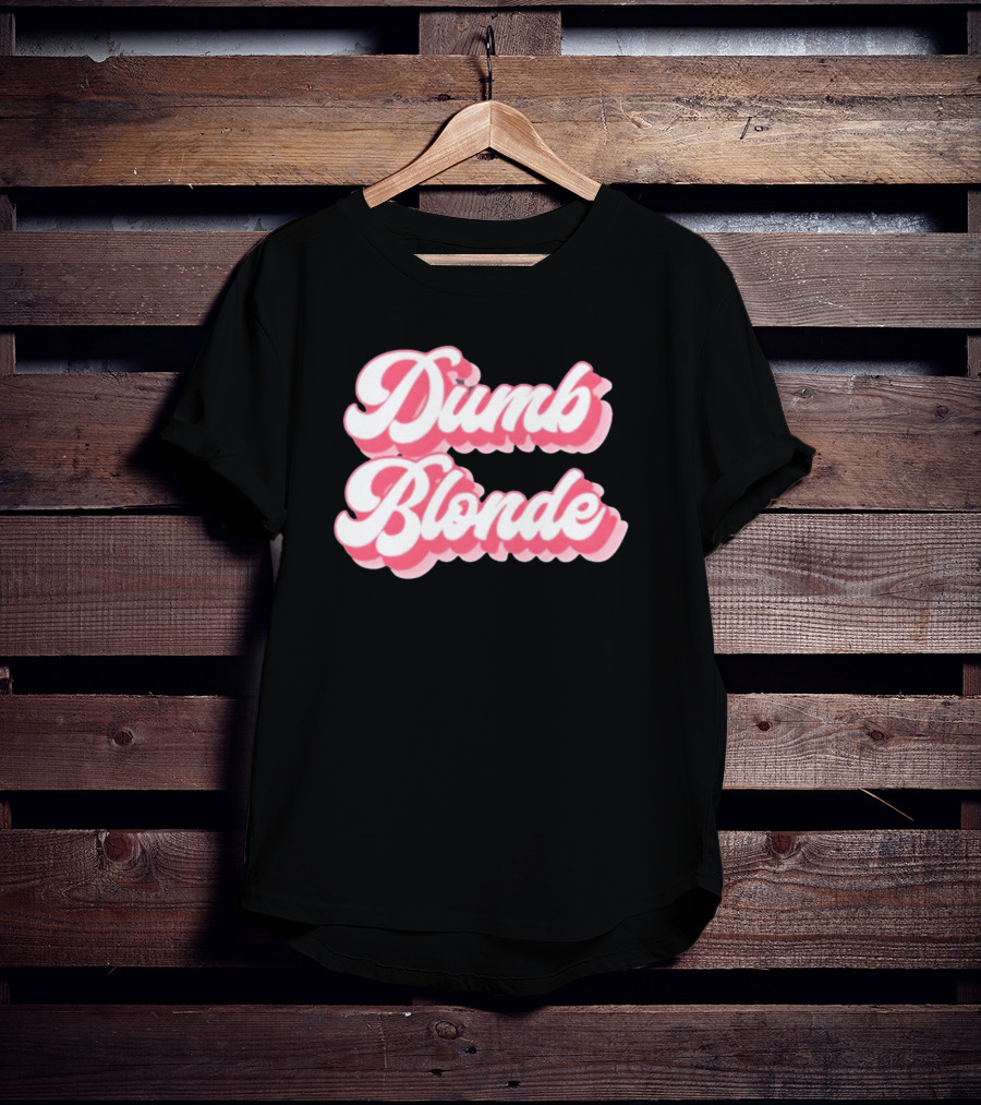 Dumb Blonde Barbie Movie Aesthetic T-Shirt