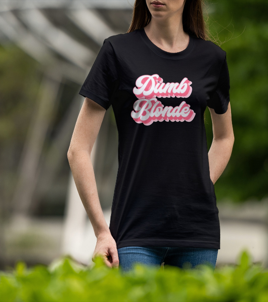 Dumb Blonde Barbie Movie Aesthetic T-Shirt
