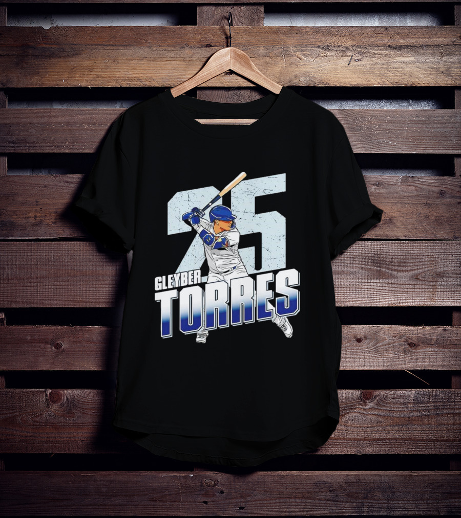 Gleyber Torres 25 New York Yankees MLB T-Shirt