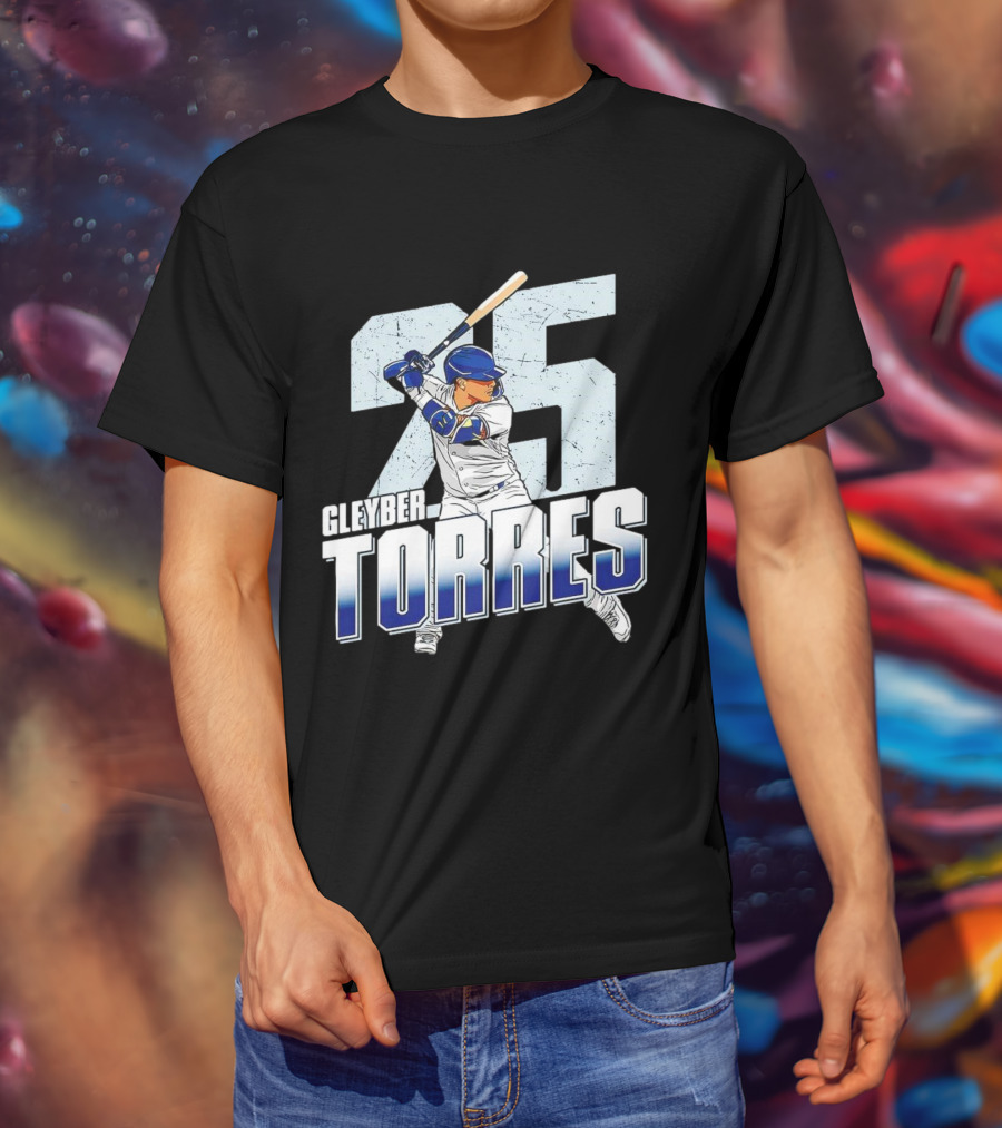 Gleyber Torres 25 New York Yankees MLB T-Shirt