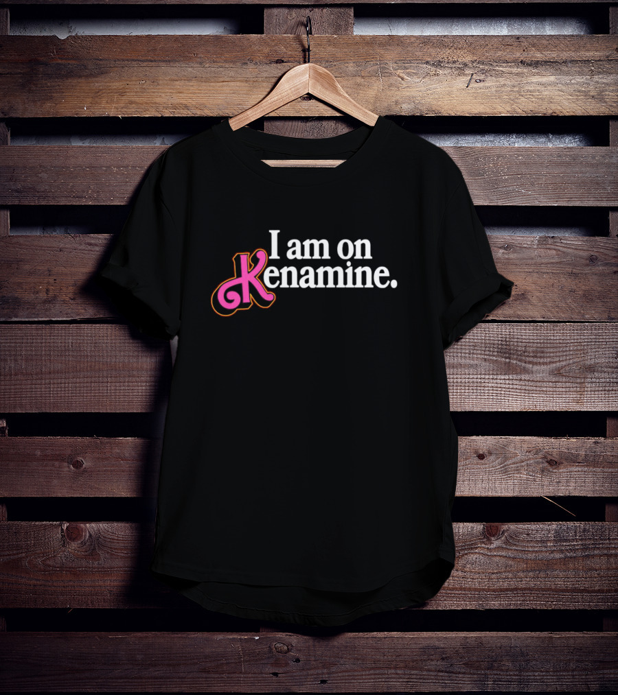 I Am On Kenamine Bold Pink Retro T-Shirt