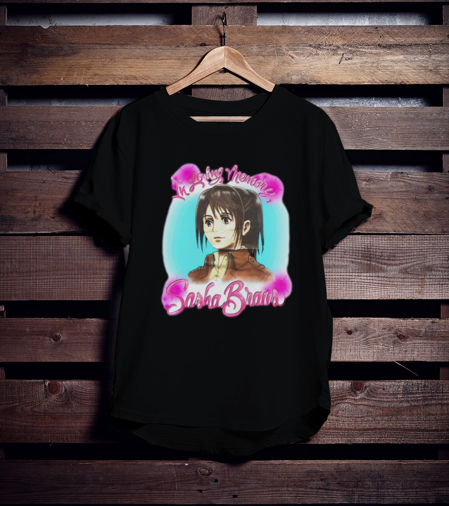 In Loving Memory Sasha Braus Attack On Titan T-Shirt