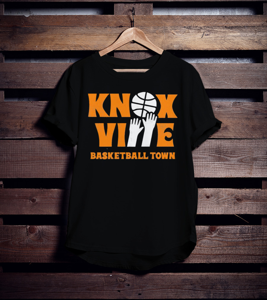 Knoxville Basketball Town Hoops Enthusiast T-Shirt
