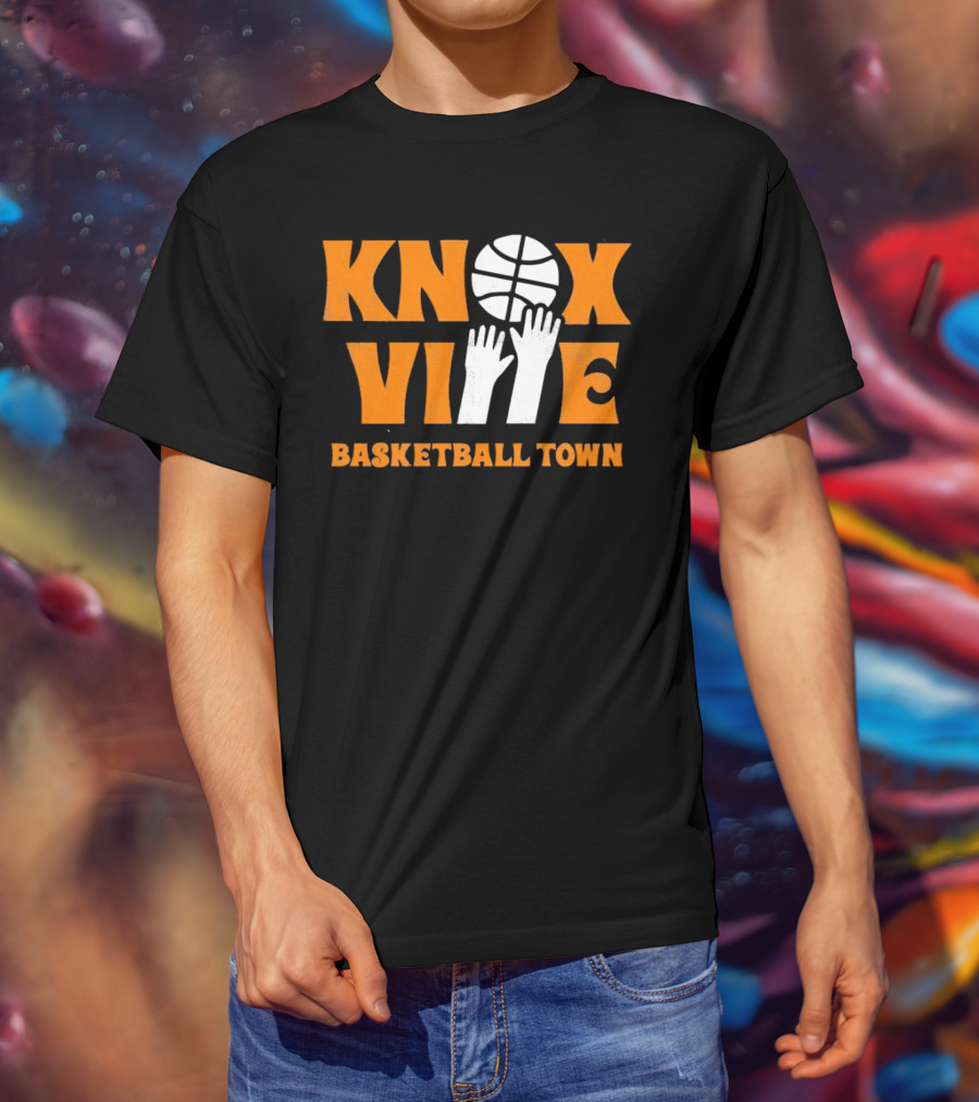 Knoxville Basketball Town Hoops Enthusiast T-Shirt