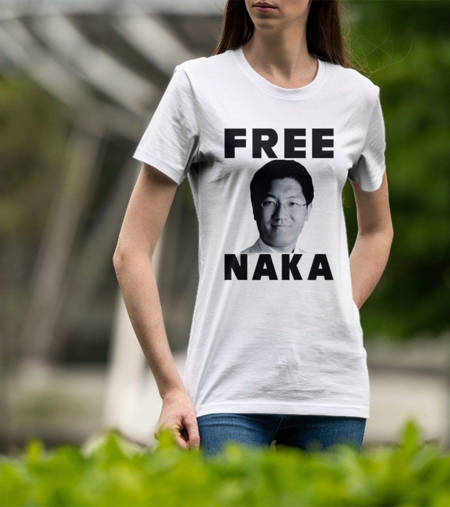 FREE NAKA Black White Pixelated T-Shirt