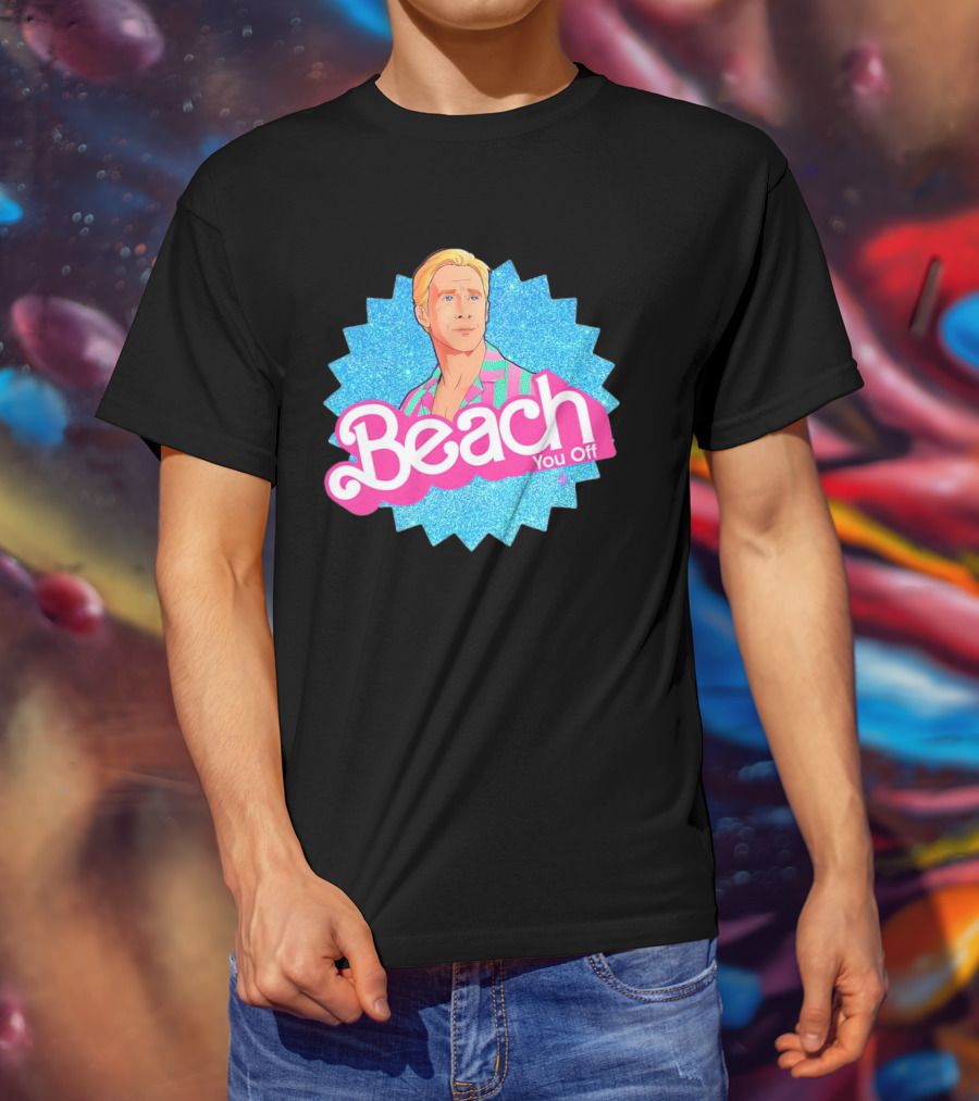 Ken Barbie Beach You Off Retro Pop T-Shirt