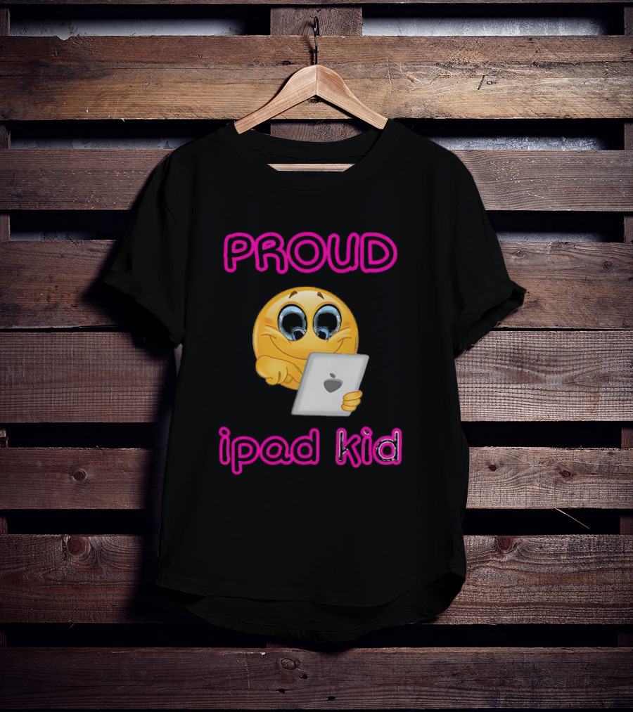 Proud IPad Kid Smile T-Shirt