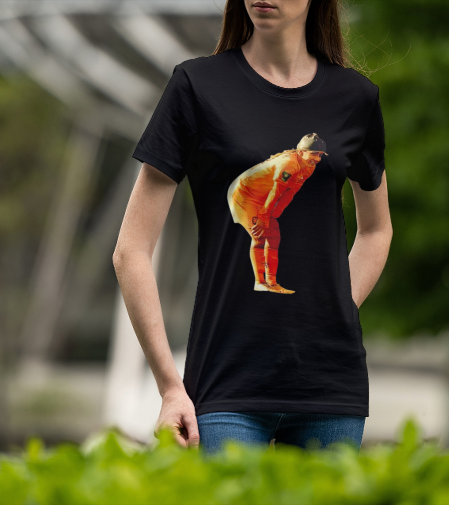 Spare One For Danielle Van De Donk Soccer Player Orange T-Shirt