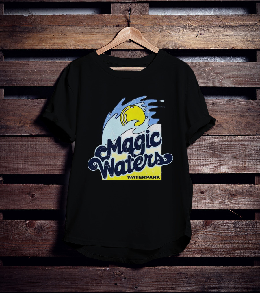 Magic Waters Waterpark Wave And Sun T-Shirt