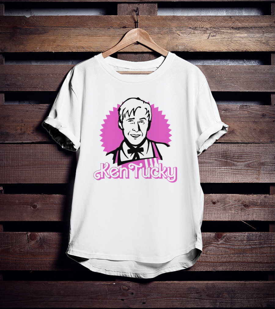 Ryan Gosling Ken Tucky Barbie Mashup T-Shirt
