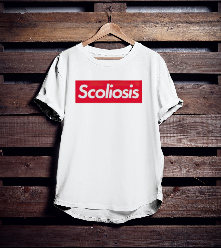 Scoliosis Red Box T-Shirt