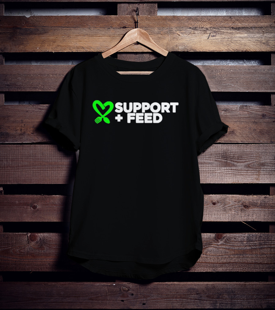 Support Plus Feed Heart T-Shirt