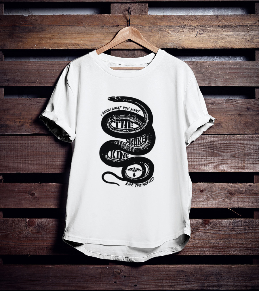 I Know What You Want The Snake King Rick Springfield T-Shirt