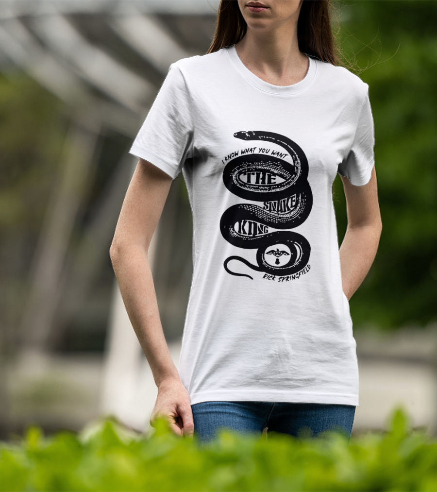 I Know What You Want The Snake King Rick Springfield T-Shirt