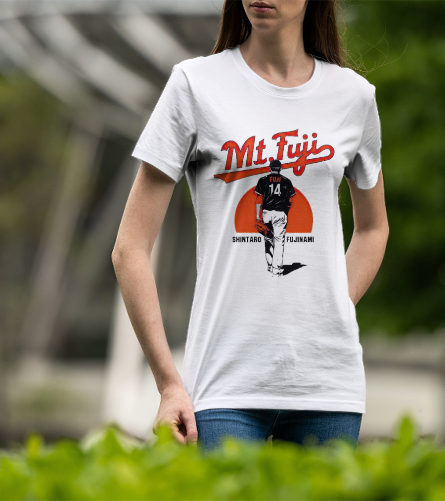 Shintaro Fujinami Mt. Fuji Baseball Baltimore Orioles T-Shirt