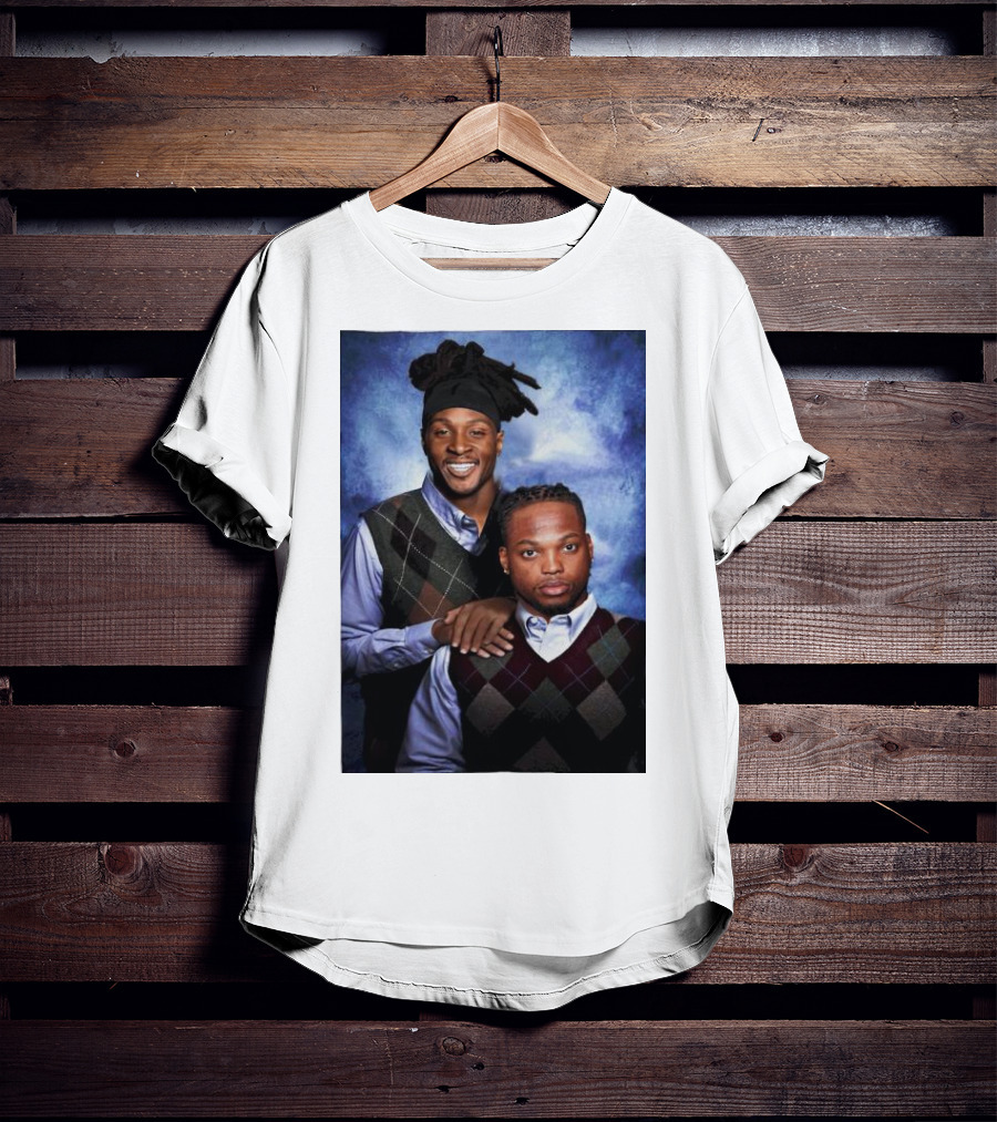 Tennessee Titans Derrick Henry DeAndre Hopkins Step Brothers Photo T-Shirt