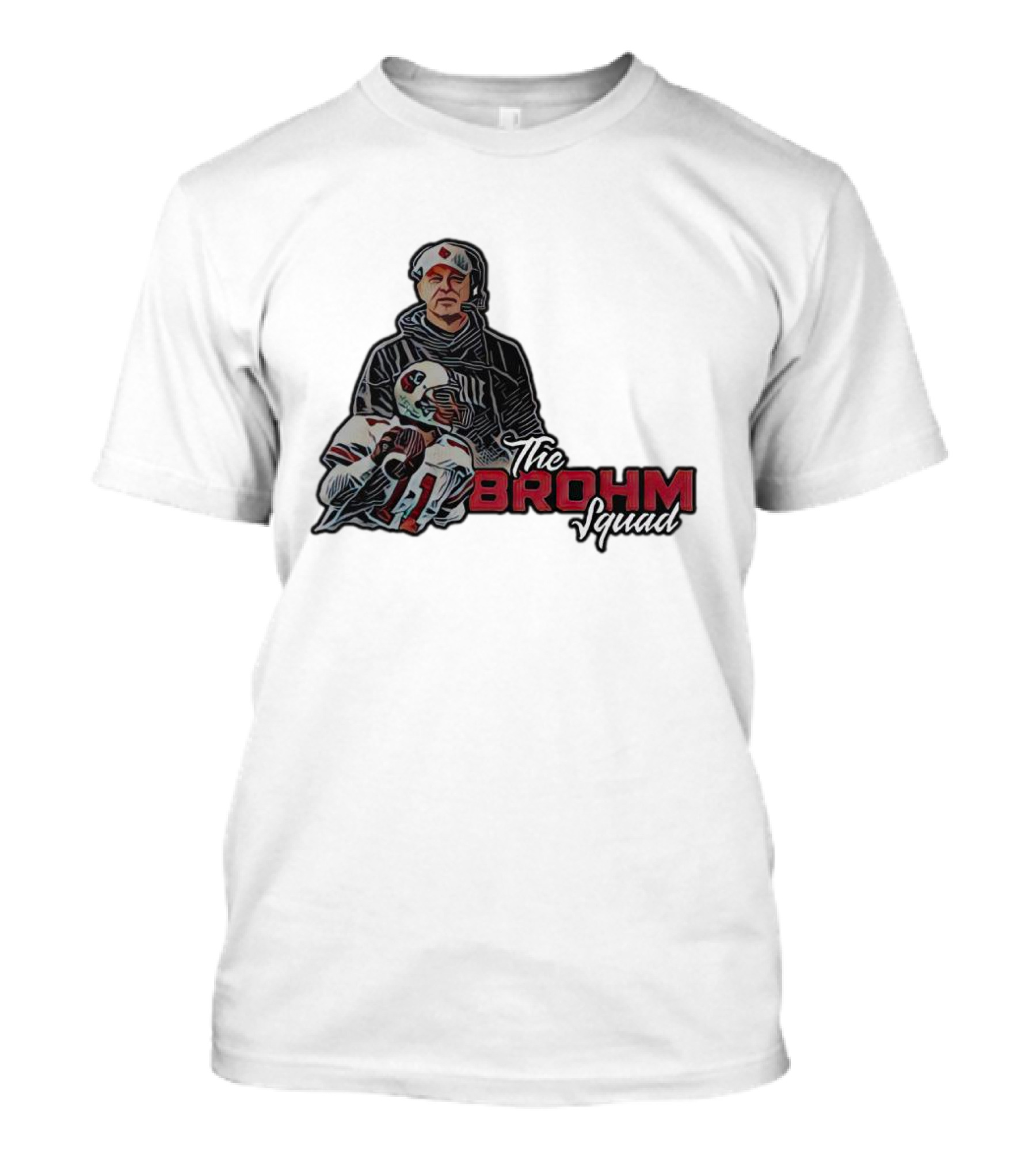 The Brohm Squad Football Cartoon T-Shirt