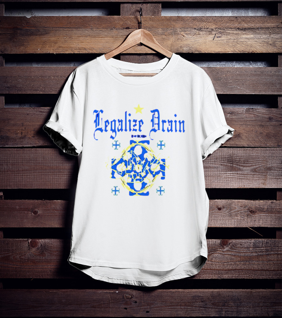 Legalize Drain Sweden Star Crosses CLAWS T-Shirt