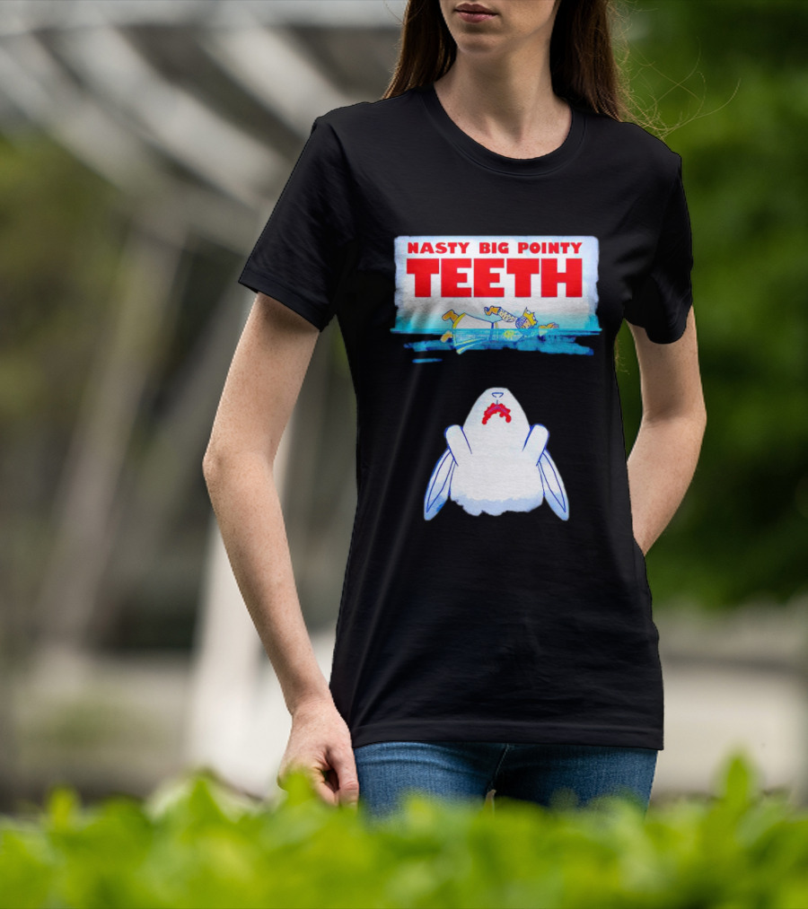 NASTY BIG POINTY TEETH Rabbit Parody With Knight T-Shirt