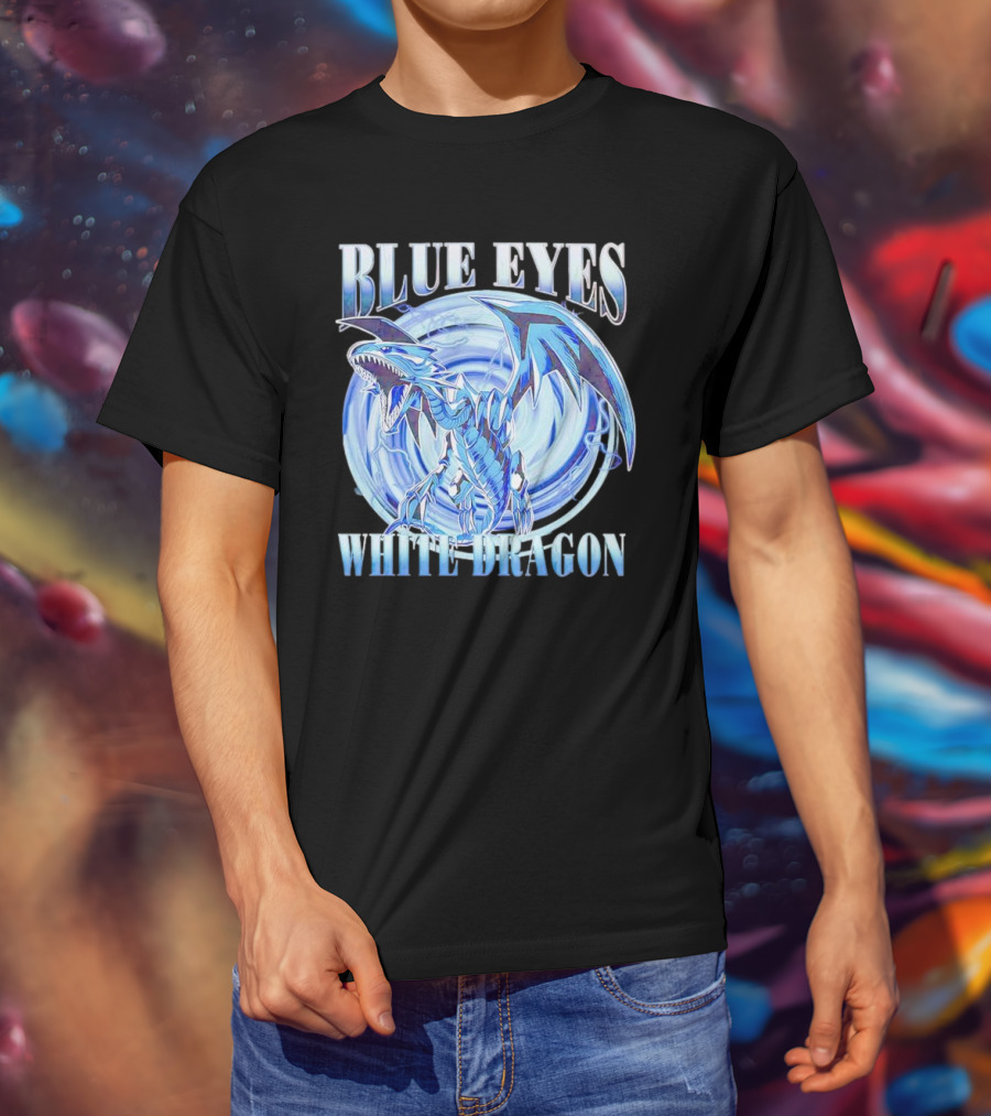 Blue Eyes White Dragon Iconic Character T-Shirt