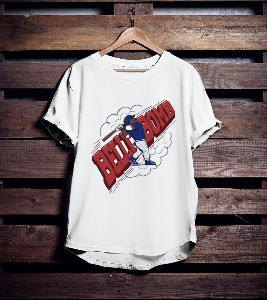 Cody Bellinger Belli Bomb Baseball Hit Iconic Swing T-Shirt